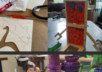 Creatieve bouwplaats Vuurtoren groep 3 en 4